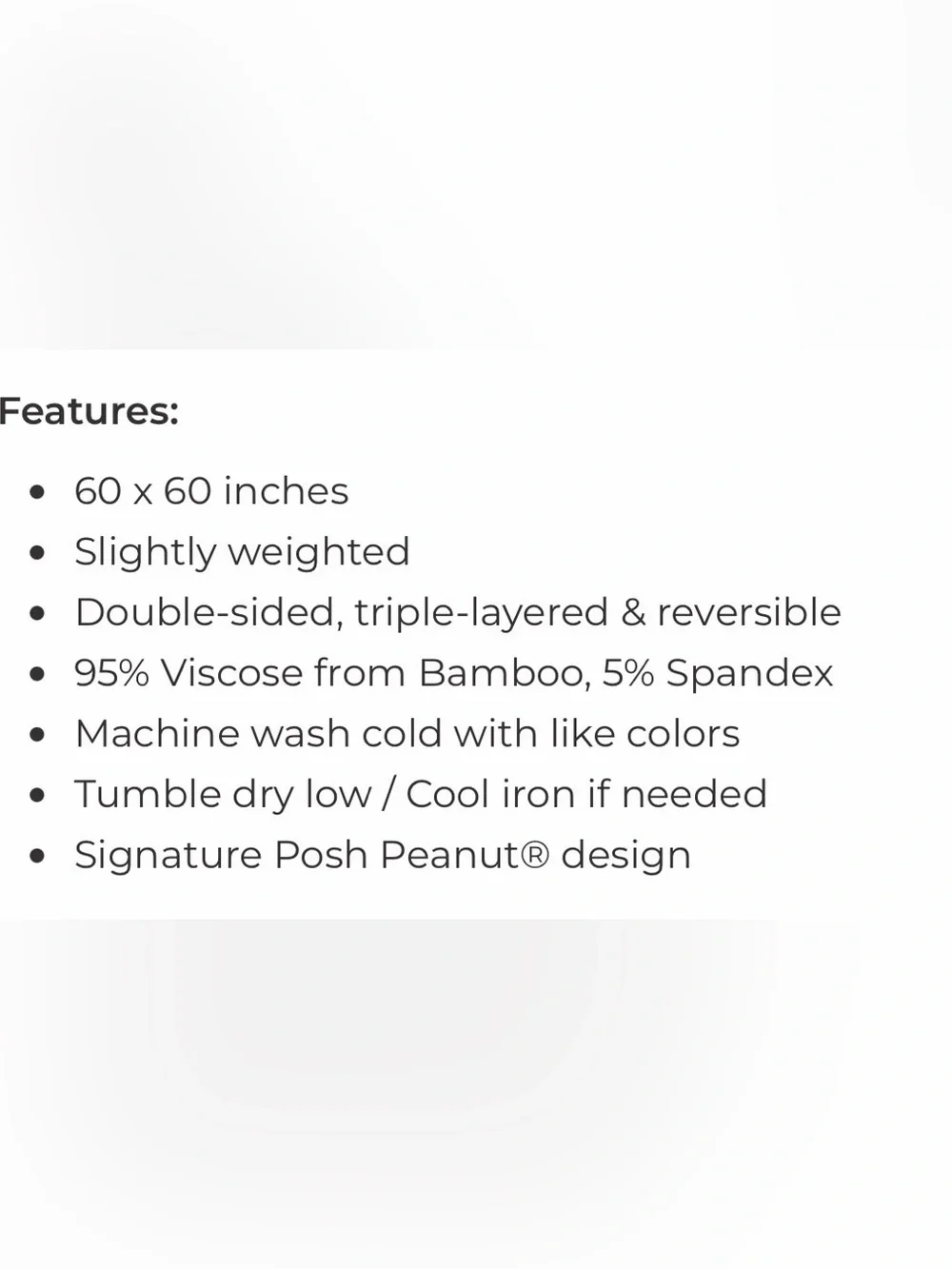 Posh peanut soft light